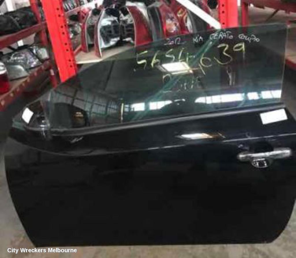 KIA CERATO LEFT FRONT DOOR, TD, COUPE/KOUP, 07/2009 - 03/2013 - Image 1
