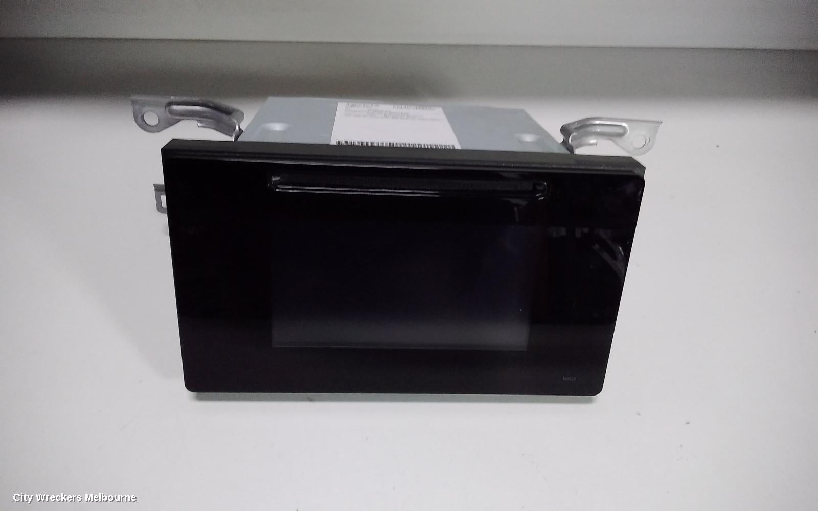 TOYOTA COROLLA RADIO/CD/DVD/SAT/TV, 7IN TOUCHSCREEN (P/N ON FACE 100521), ZRE182R, HATCH, 03/2015 - 06/2018 - Image 1