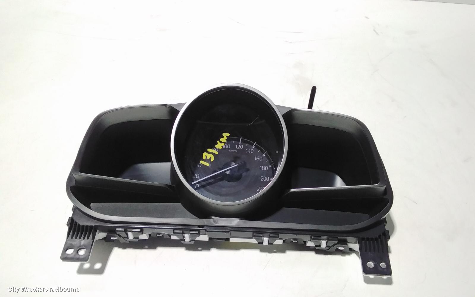 MAZDA CX3 INSTRUMENT CLUSTER, INSTRUMENT CLUSTER, DIESEL, AUTO T/M, MAXX SPORT, DK, 06/2018 - 03/2020 - Image 1