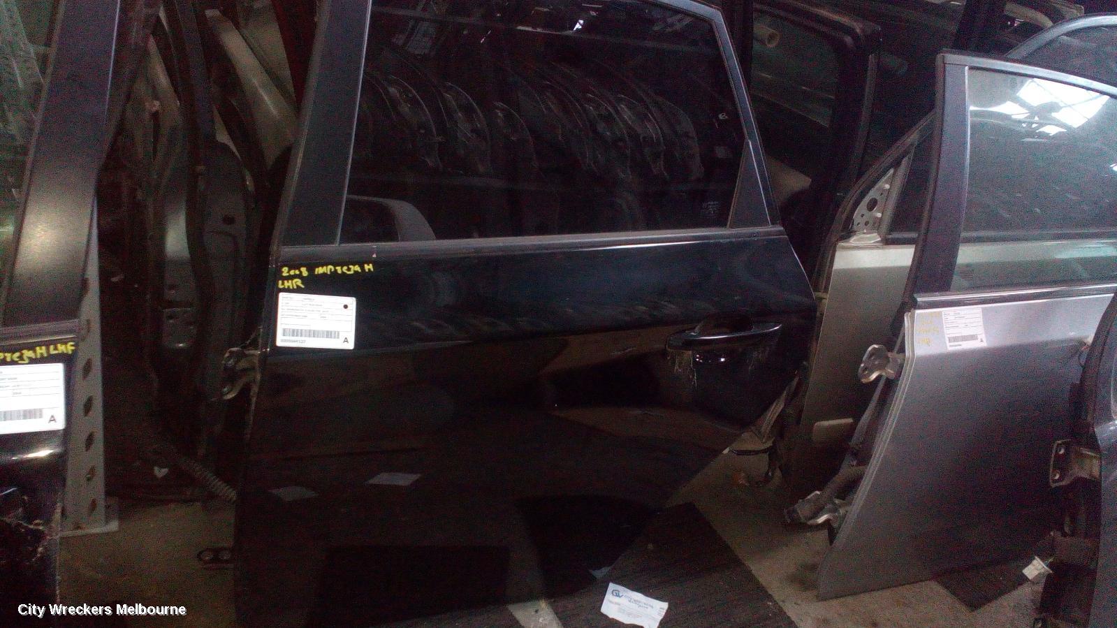 SUBARU IMPREZA LEFT REAR DOOR/SLIDING, G3, SEDAN/HATCH, R/RX/RS TYPE, 04/2007 - 11/2011 - Image 1