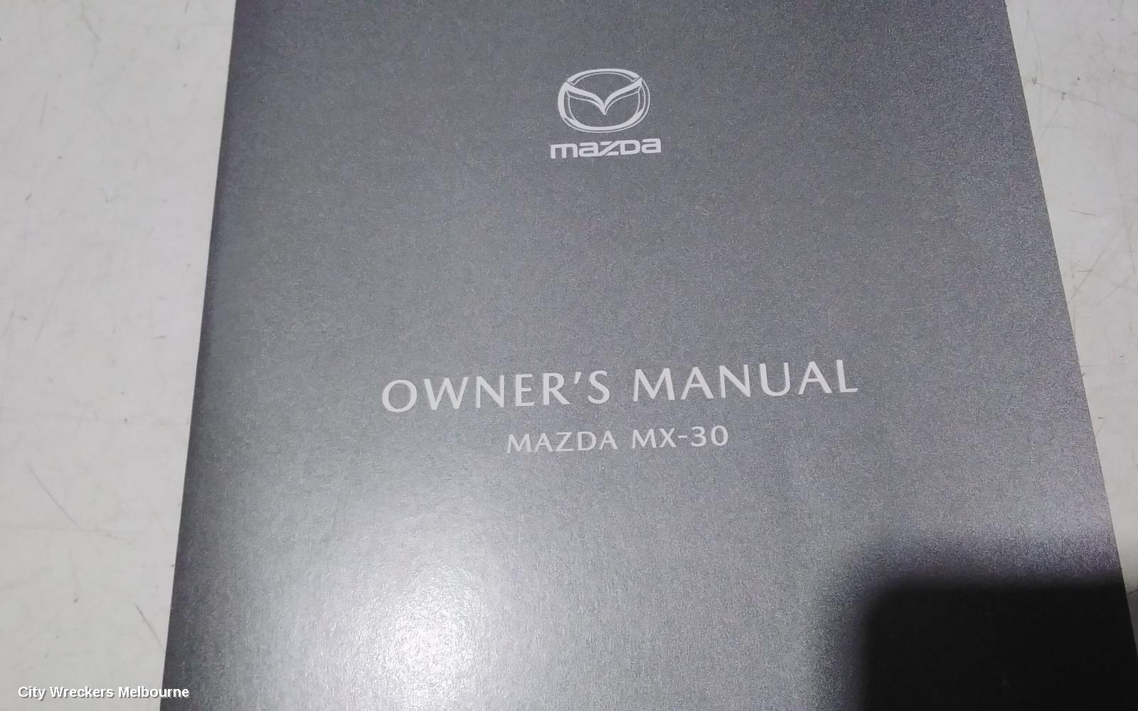 MAZDA MX30 OWNERS HANDBOOK, DR, 11/2020 - 12/2025 - Image 2