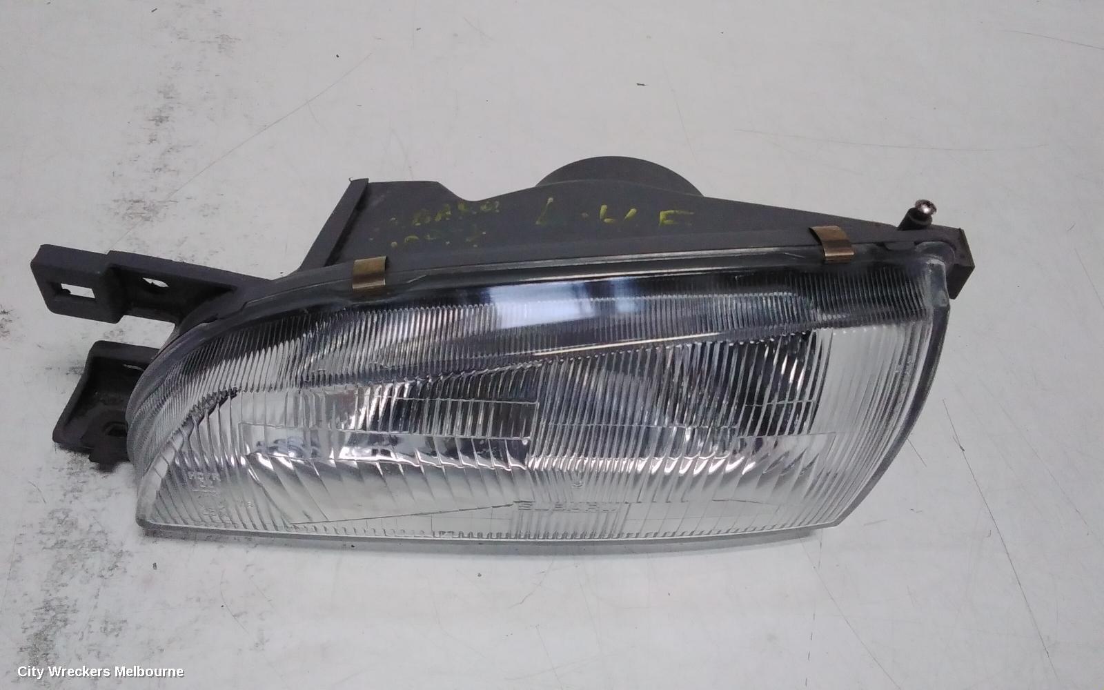 SUBARU IMPREZA LEFT HEADLAMP, CLEAR LENS TYPE, ICHIKOH HXFOOL, 11/1996 - 09/2000 - Image 2