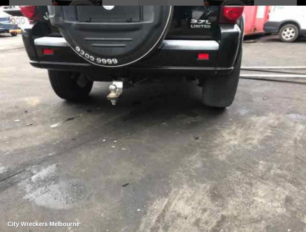 JEEP CHEROKEE REAR BUMPER, KJ, PAINTED, 09/2001 - 11/2007 - Image 1