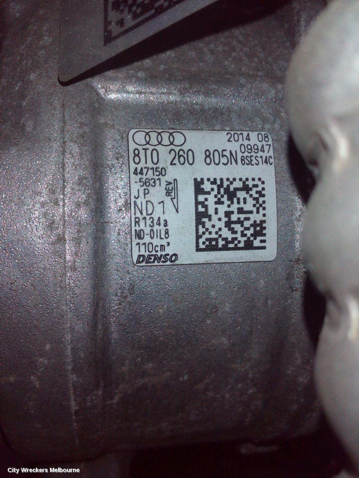 AUDI A5 A/C COMPRESSOR, 8T, 1.8, PETROL, 10/2011 - 11/2016 - Image 1