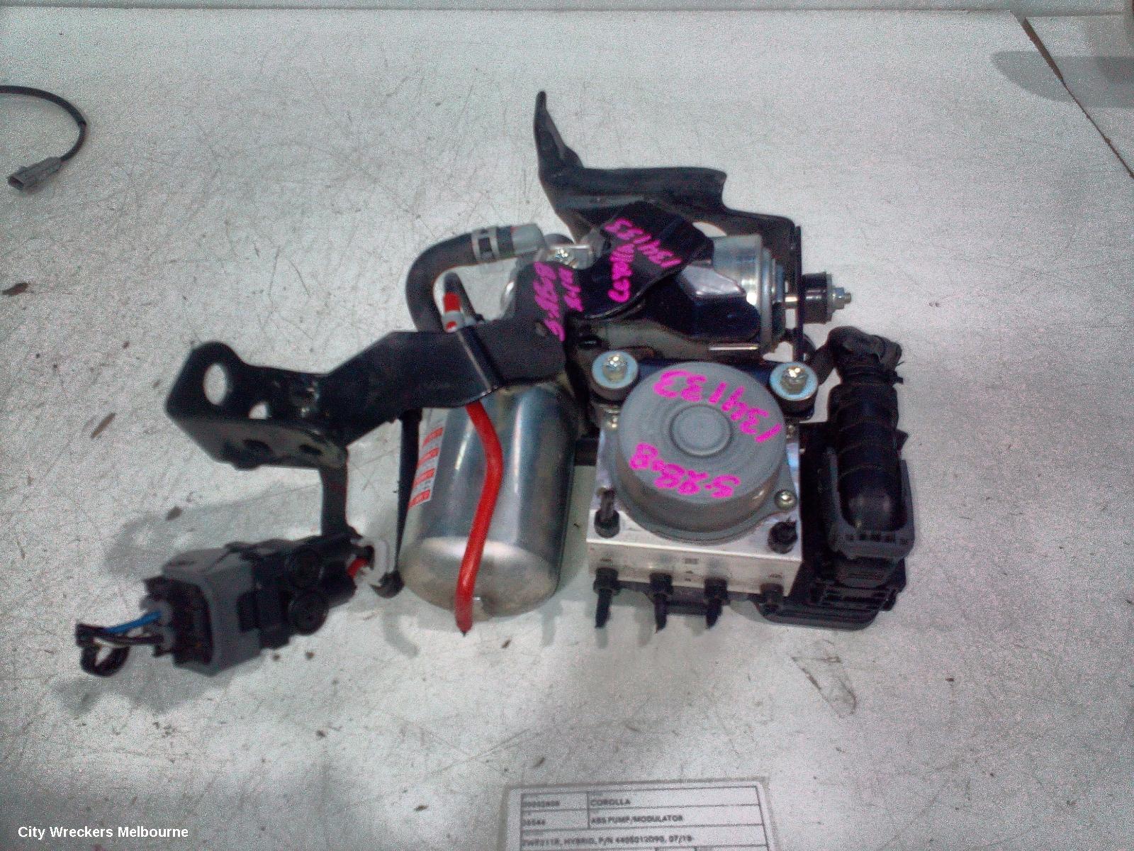 TOYOTA COROLLA ABS PUMP/MODULATOR, ZWE211R, HYBRID, P/N 4405012D90, 07/2018 ONWARDS - Image 1
