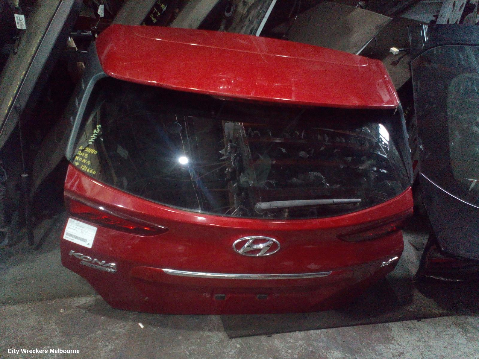 HYUNDAI KONA BOOTLID/TAILGATE, TAILGATE, OS, STANDARD SPOILER TYPE, 09/2017 ONWARDS - Image 1