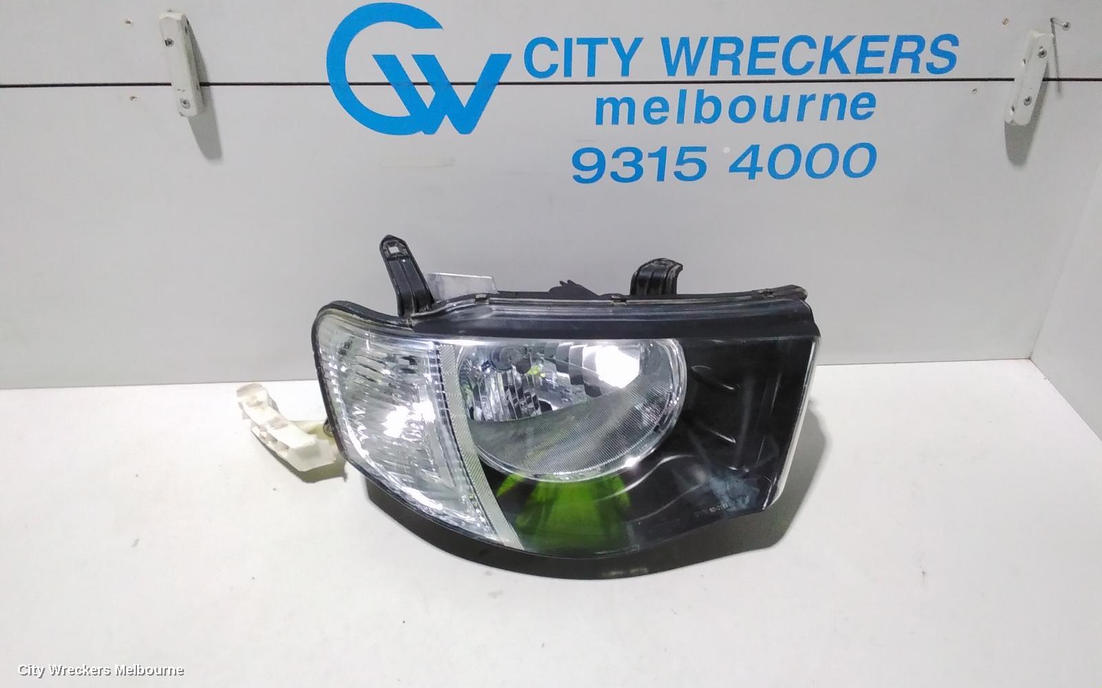 MITSUBISHI TRITON RIGHT HEADLAMP, MN, HALOGEN TYPE, 08/2009 - 04/2015 - Image 1