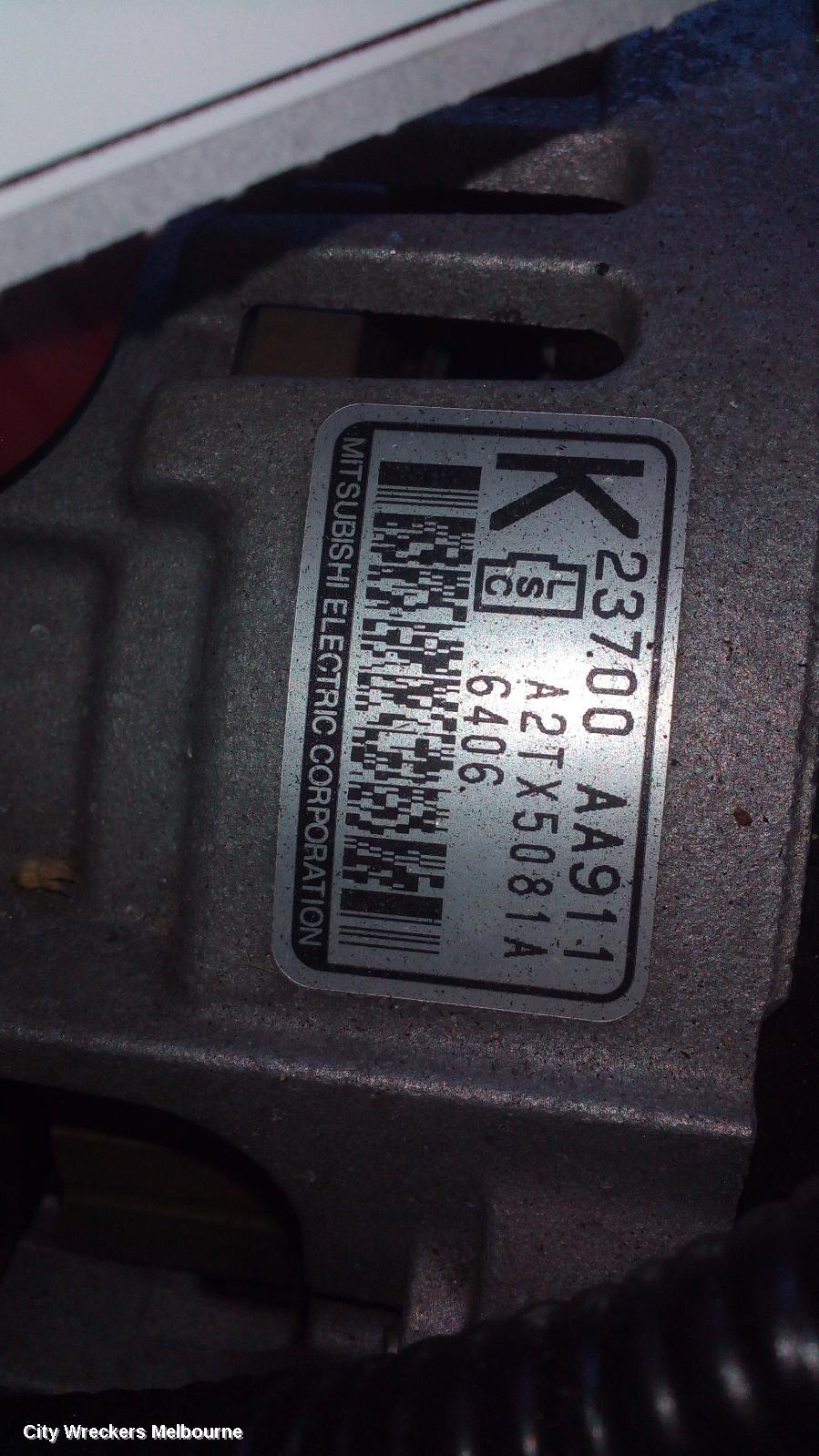 SUBARU OUTBACK ALTERNATOR, PETROL, 2.5, FB25, P/N 23700AA911, 6TH GEN, 08/2014 - 12/2020 - Image 1