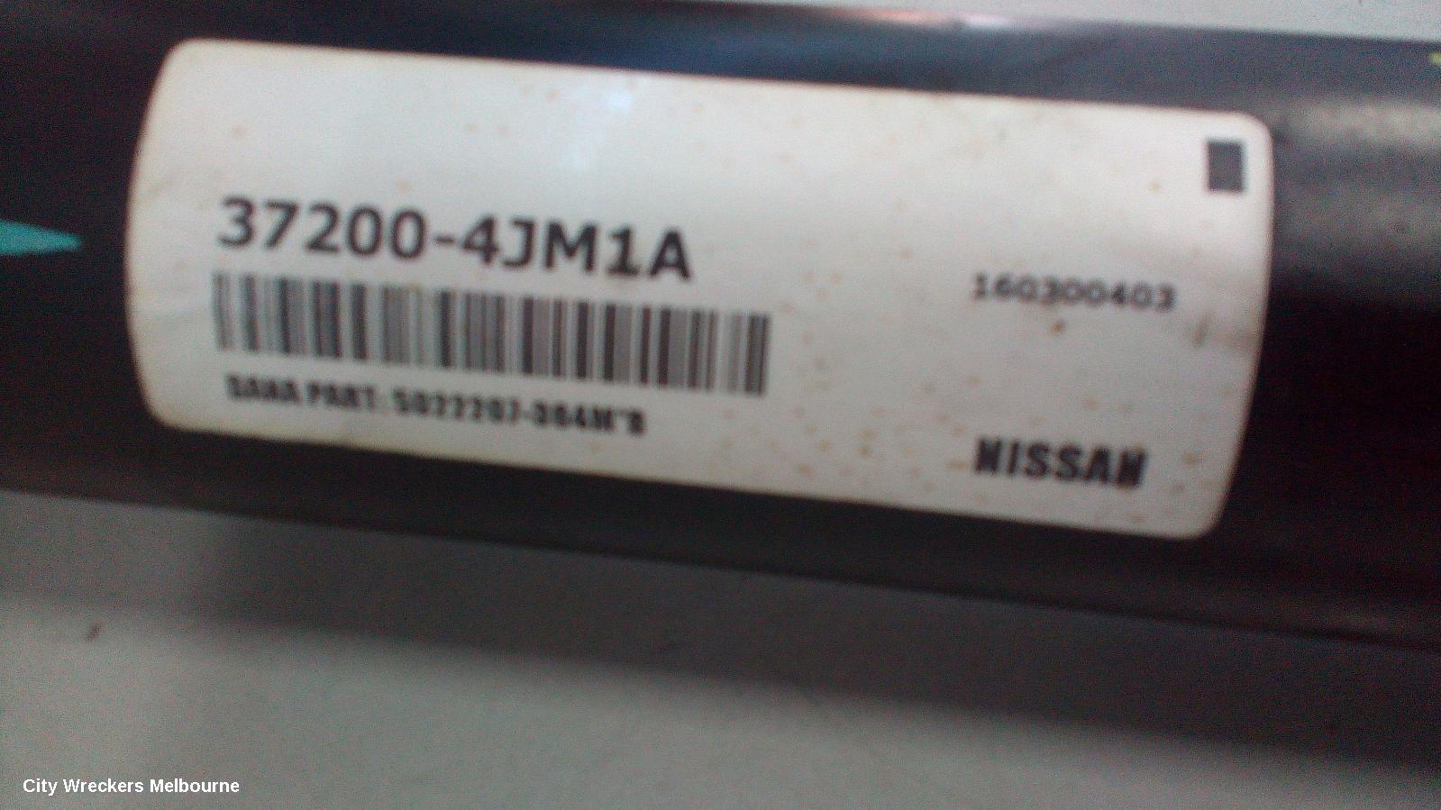 NISSAN NAVARA REAR DRIVE SHAFT, NP300, 2.3, DIESEL, AUTO T/M, 4WD, 05/2015 ONWARDS - Image 1