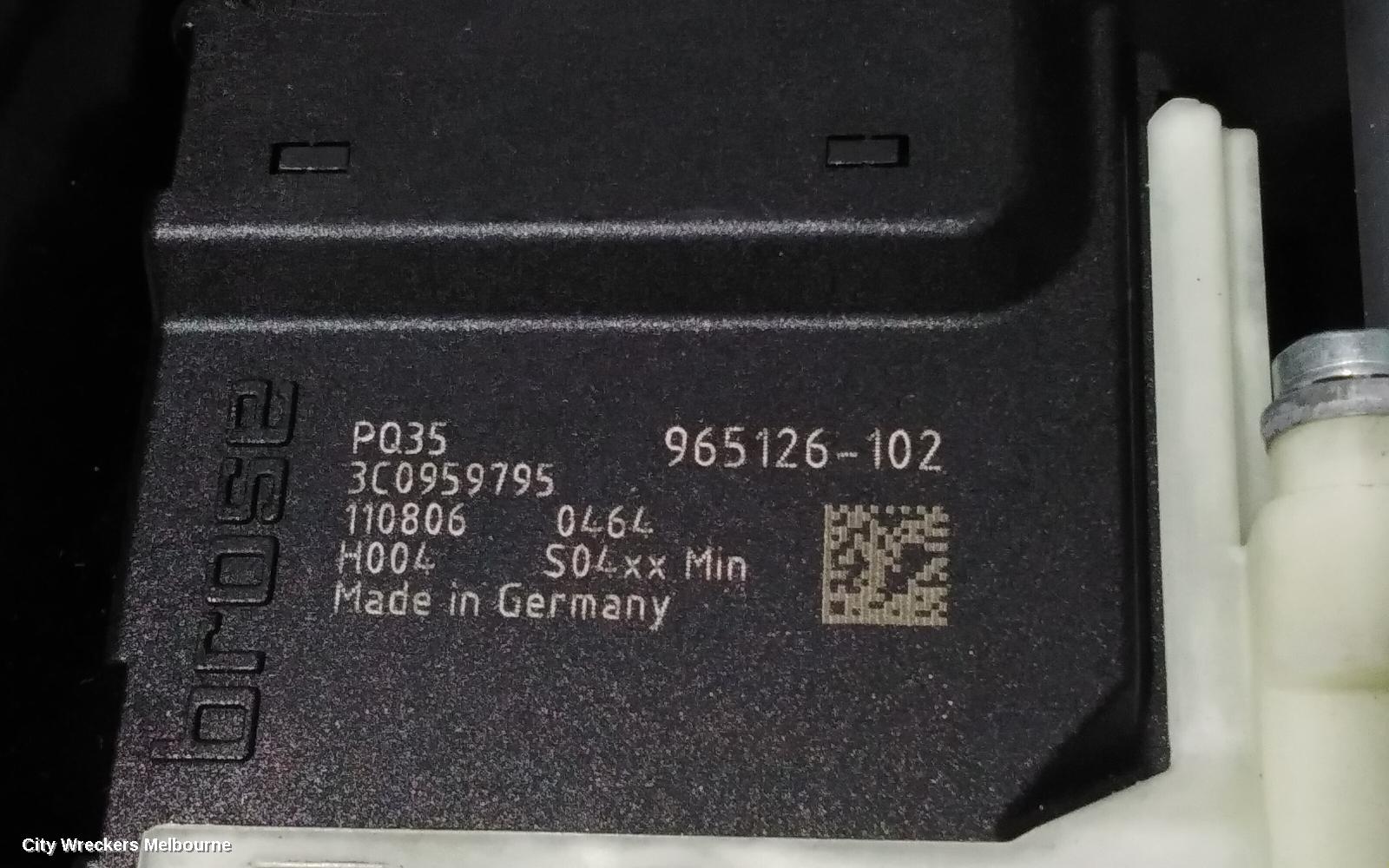 VOLKSWAGEN PASSAT LEFT REAR WND REG/MOTOR, 3C/MK6 B7, SEDAN, 09/2010 - 05/2015 - Image 3