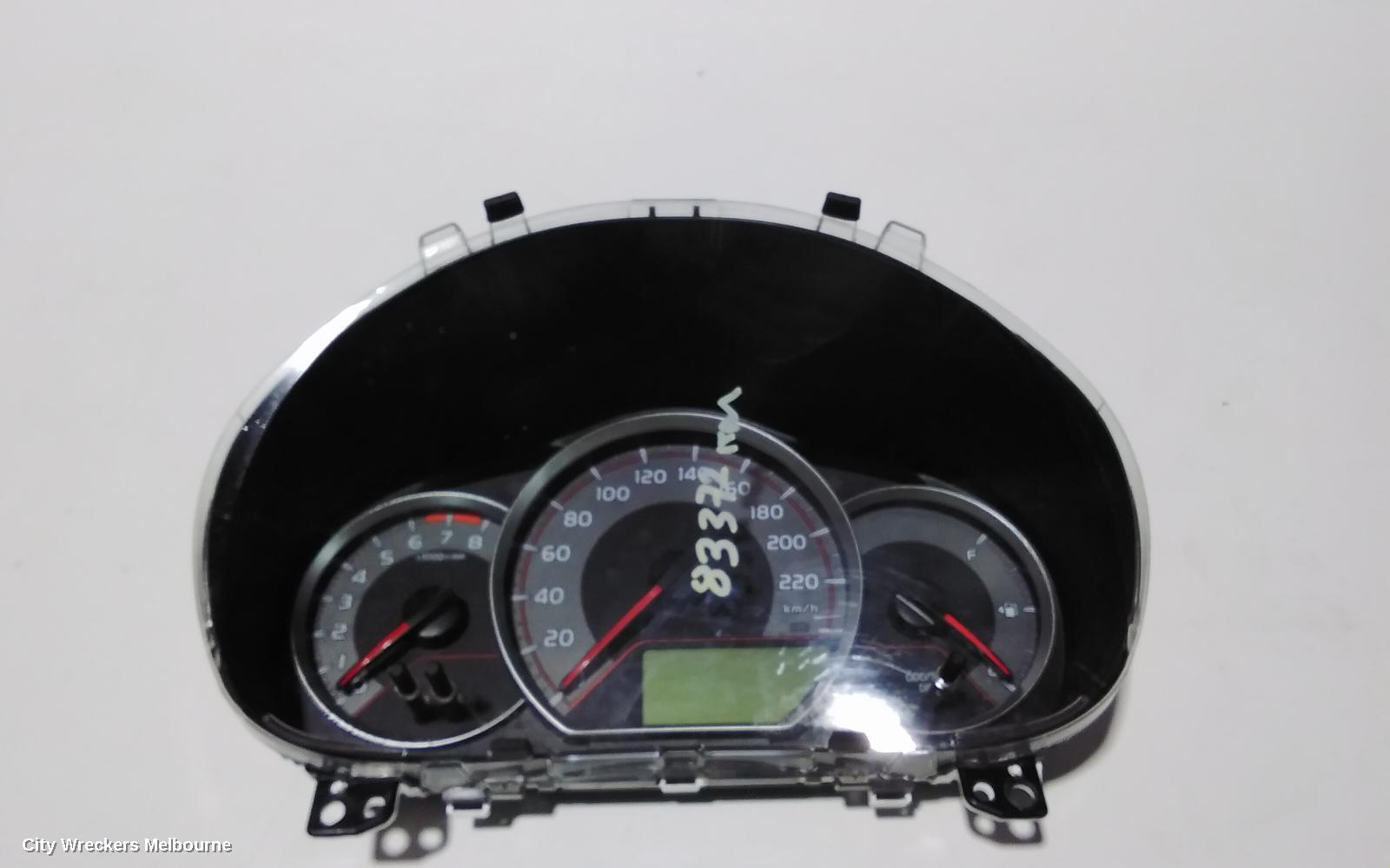 TOYOTA YARIS INSTRUMENT CLUSTER, AUTO T/M, NCP13#, 07/2014 - 12/2019 - Image 1