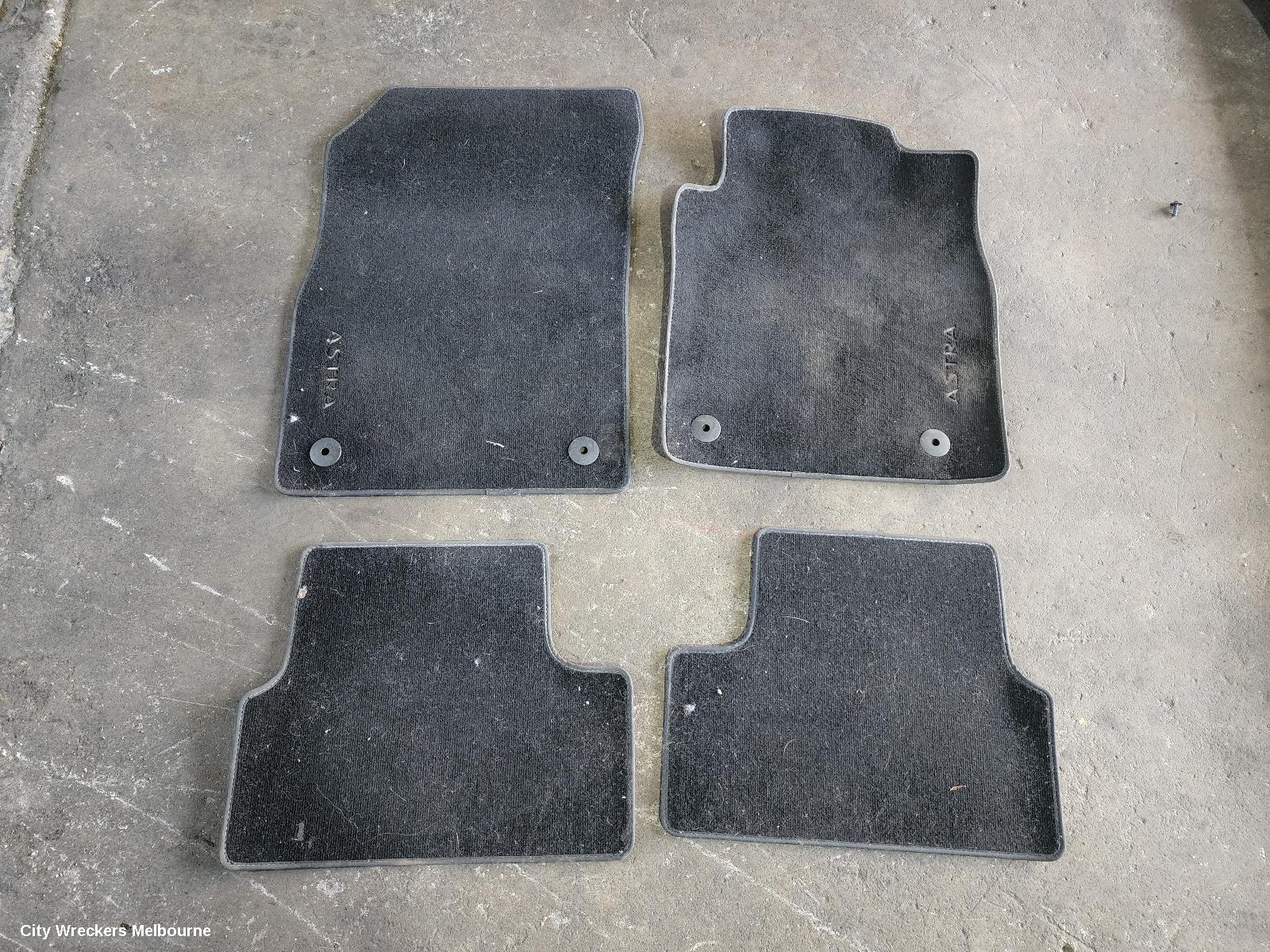 HOLDEN ASTRA FLOOR MATS, PJ, GTC, 12/2014 - 01/2017 - Image 1