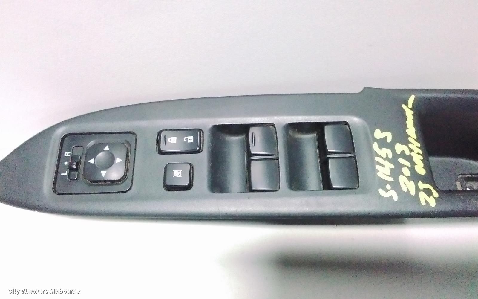 MITSUBISHI OUTLANDER PWR DR WIND SWITCH, RH FRONT (MASTER SWITCH), ZJ, 10/2012 - 03/2015 - Image 2