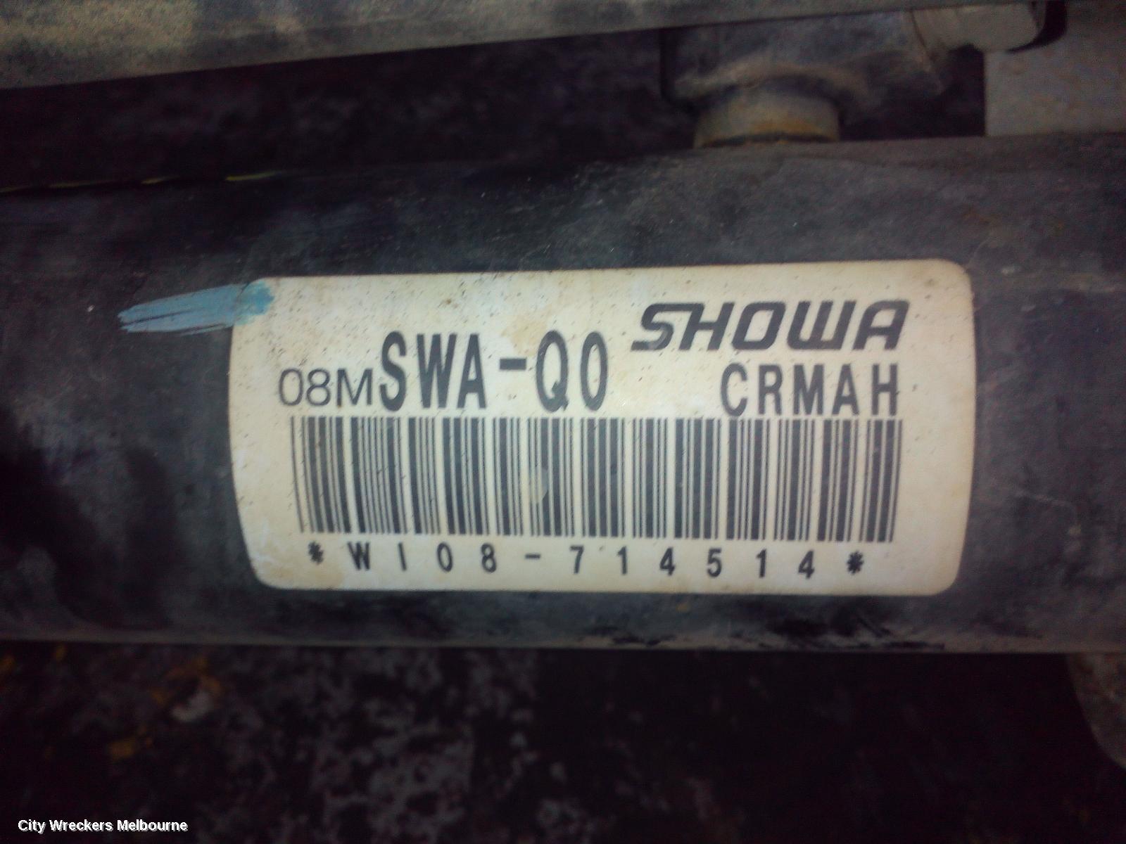 HONDA CRV STEERING BOX/RACK, RE, POWER, RACK, 03/2007 - 10/2012 - Image 1