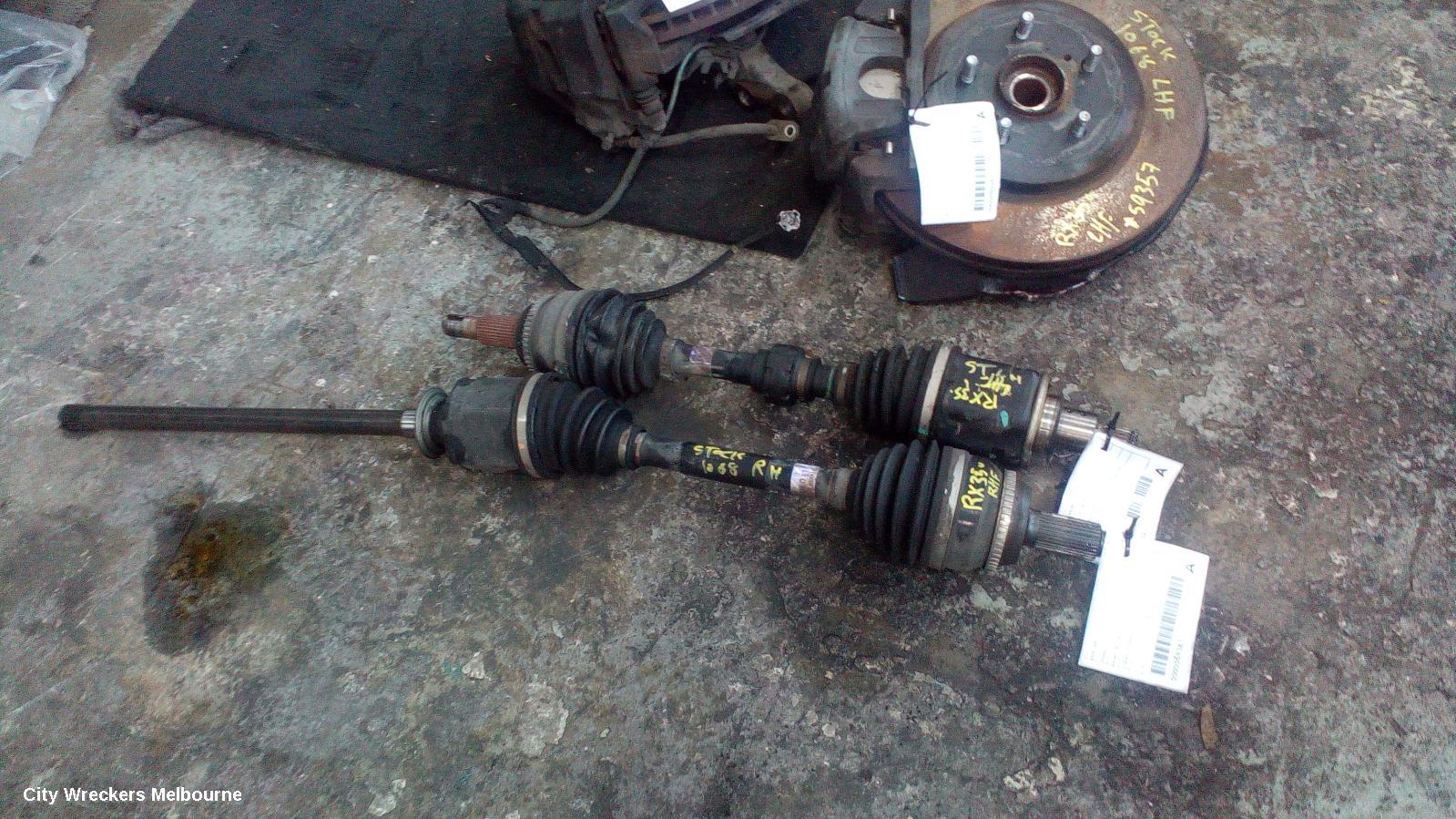 LEXUS RX SERIES RIGHT DRIVESHAFT, FRONT, MCU3#, RX330, 04/2003 - 11/2005 - Image 1