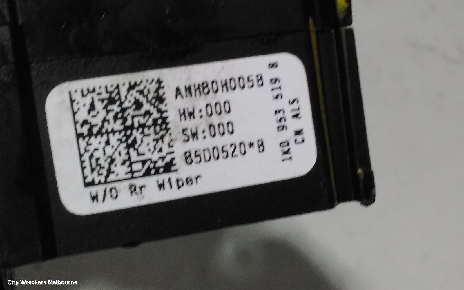 VOLKSWAGEN JETTA COMBINATION SWITCH, WIPER SWITCH, 1KM, 02/2006 - 07/2011 - Image 3