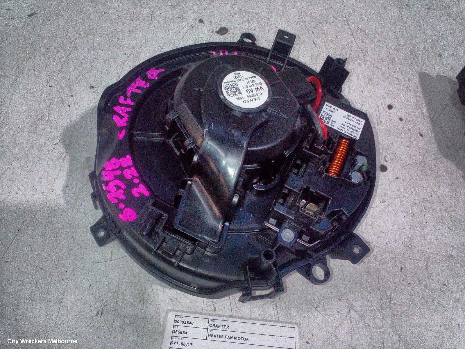 VOLKSWAGEN CRAFTER HEATER FAN MOTOR, SY1, 08/2017 ONWARDS - Image 2