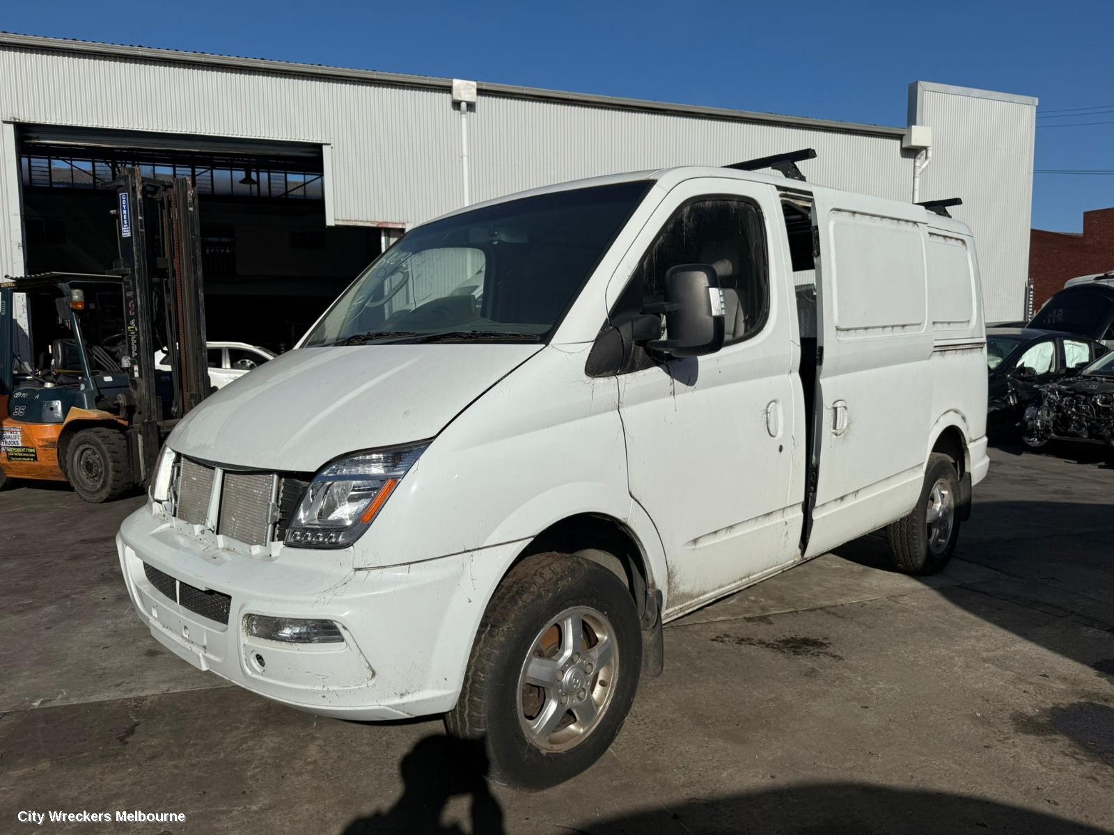 LDV V80 BOOTLID/TAILGATE, BARN DOOR (RH SIDE), LOW ROOF TYPE, 01/2013 - 12/2023 - Image 3