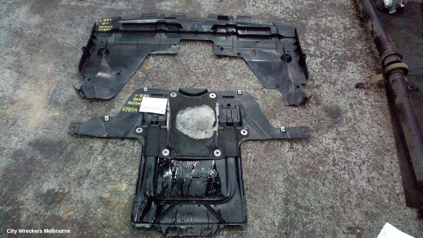 SUBARU OUTBACK LOWER ENGINE SPLASH TRAY, LOWER ENGINE SPLASH TRAY, 5TH GEN, 09/2009 - 11/2014 - Image 3