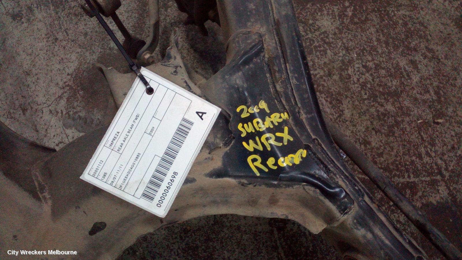 SUBARU IMPREZA REAR AXLE BEAM (FWD), G3, 08/2007 - 11/2011 - Image 3