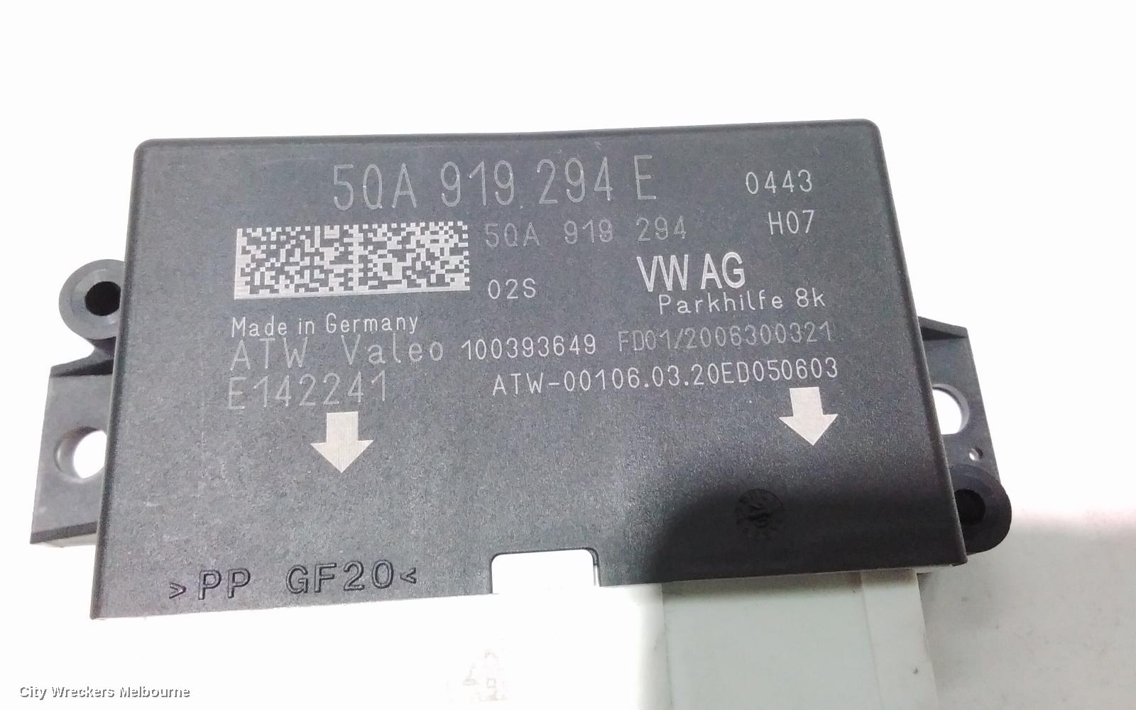 VOLKSWAGEN CRAFTER, SY1, 08/2017 ONWARDS, PARKING DISTANCE CONTROL MODULE - 5QA919294E: 90963 - Image 2