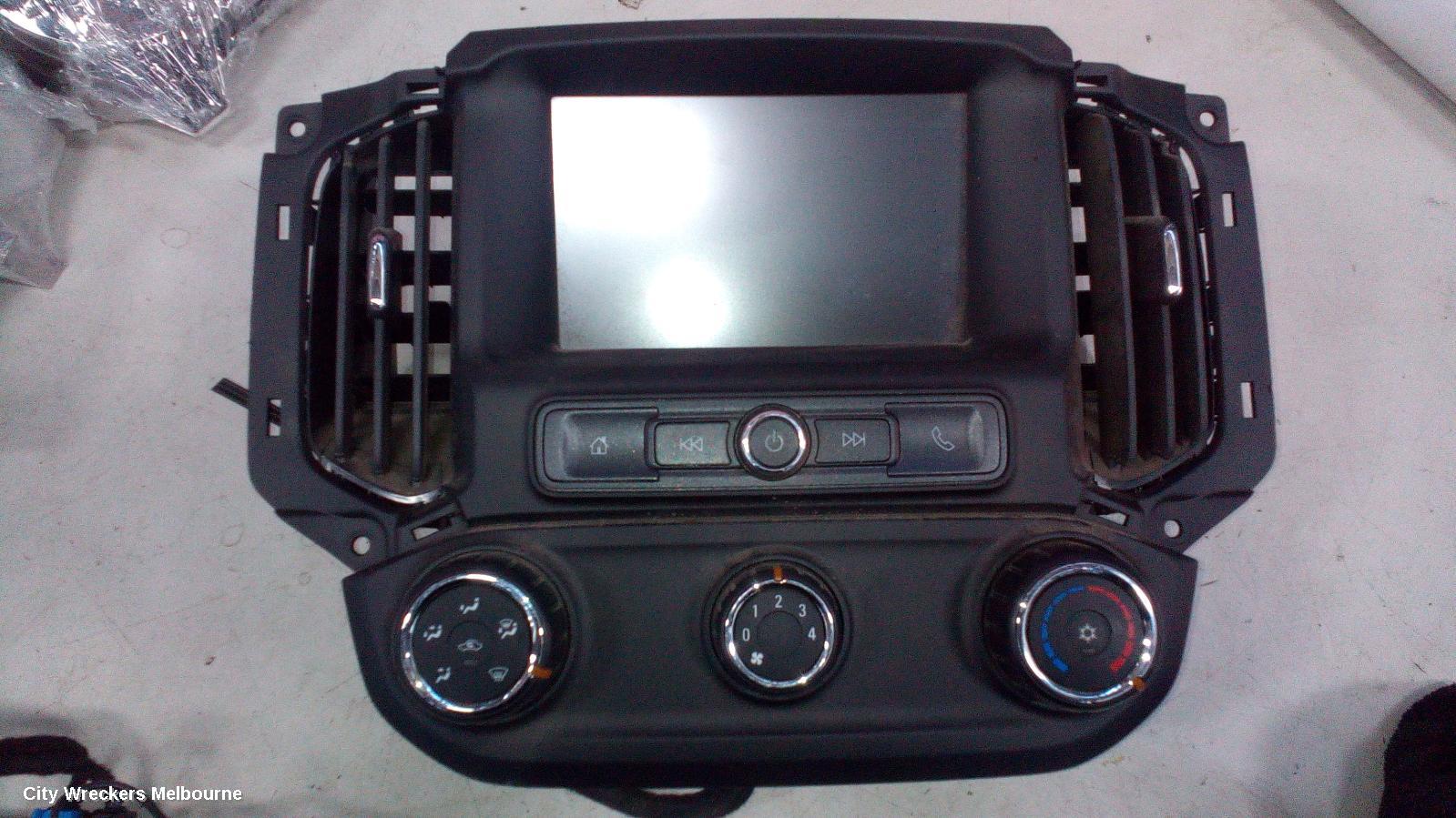 HOLDEN COLORADO RADIO/CD/DVD/SAT/TV, 7 INCH TOUCHSCREEN, NON SAT NAV (SINGLE KNOB ON FACE), RG/RG7, 07/2016 - 12/2020 - Image 1