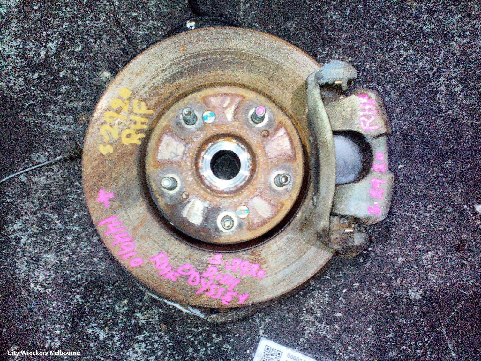 HONDA ODYSSEY RIGHT FRONT HUB ASSEMBLY, RC1, 02/2014 - 03/2022 - Image 1