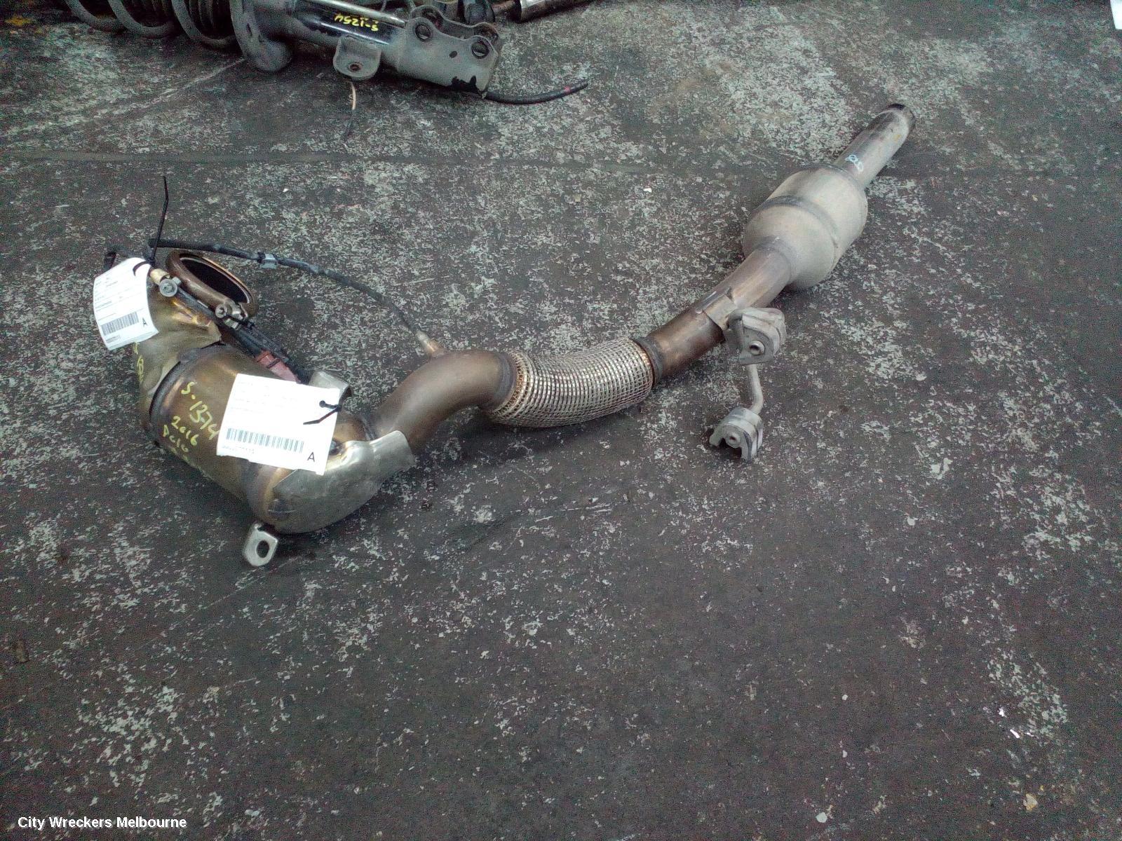VOLKSWAGEN POLO CATALYTIC CONVERTER, DOWNPIPE-CAT TYPE, 1.2, PETROL, CJZC/CJZD CODE, 6R, 05/2014 - 09/2017 - Image 1