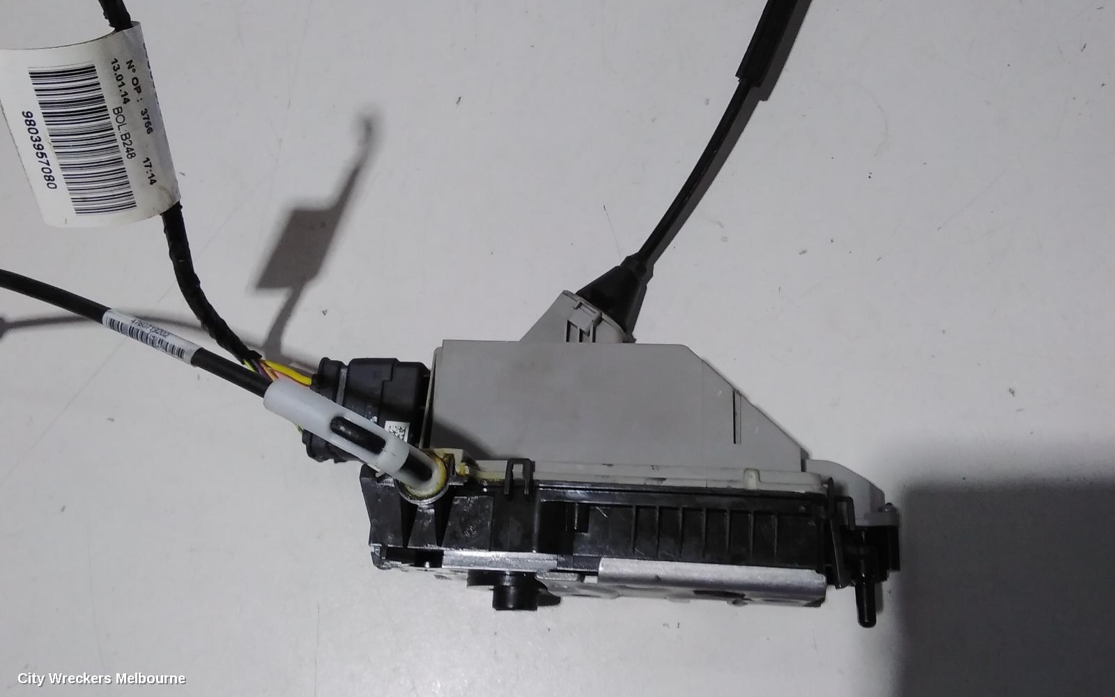 PEUGEOT 2008 DOOR/BOOT/GATE LOCK, LEFT REAR DOOR LOCK, A94, 10/2013 ONWARDS - Image 3