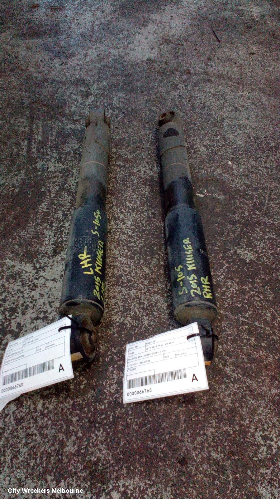 TOYOTA KLUGER LEFT REAR STRUT, XU50 SERIES, 03/2014 - 02/2021 - Image 2