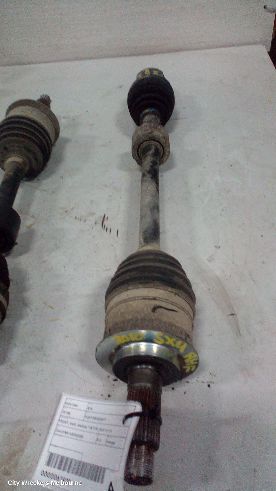 SUZUKI SX4 RIGHT DRIVESHAFT, FRONT, 4WD, J20B, MANUAL T/M, 6 SPEED, 01/2010 - 01/2014 - Image 1
