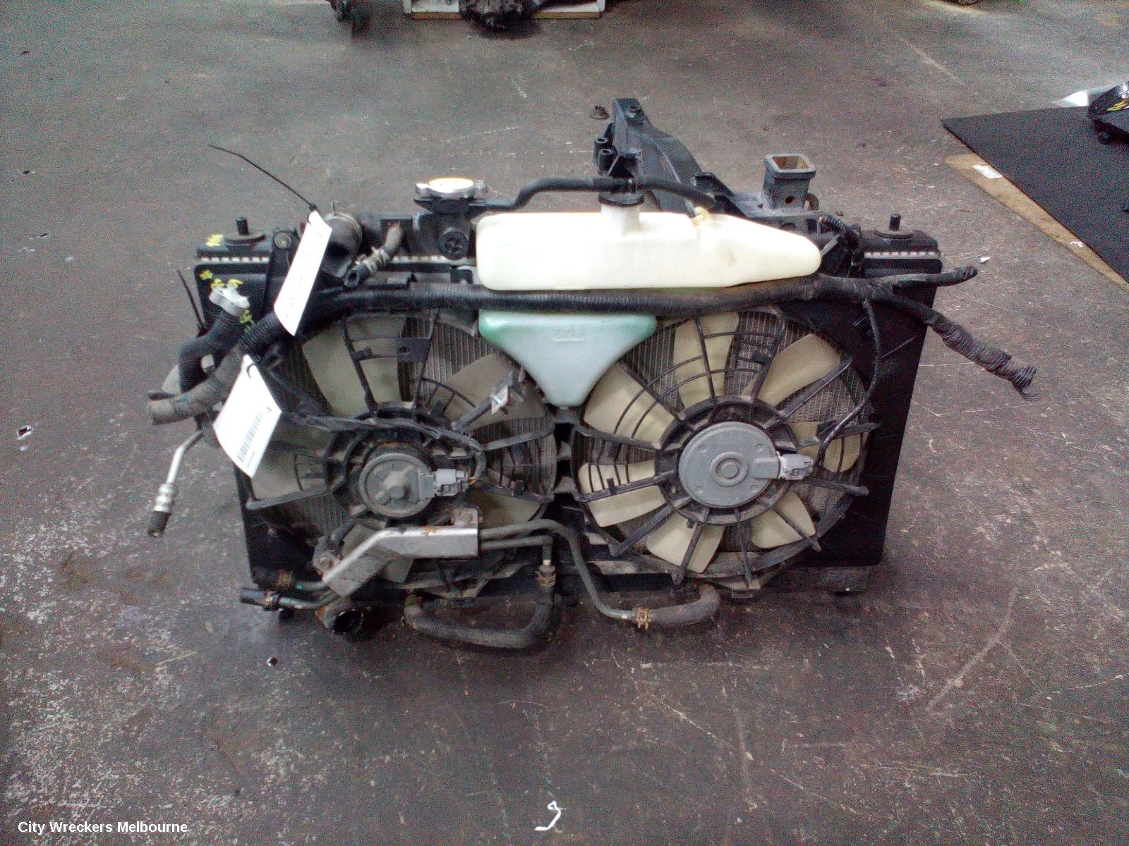 MAZDA 6 FAN, PETROL, 2.3, GG/GY (DUAL ASSY) 2 "FORK" + 1 "PIN" MOUNT AT BOTTOM 09/2002 - 02/2008 - Image 1
