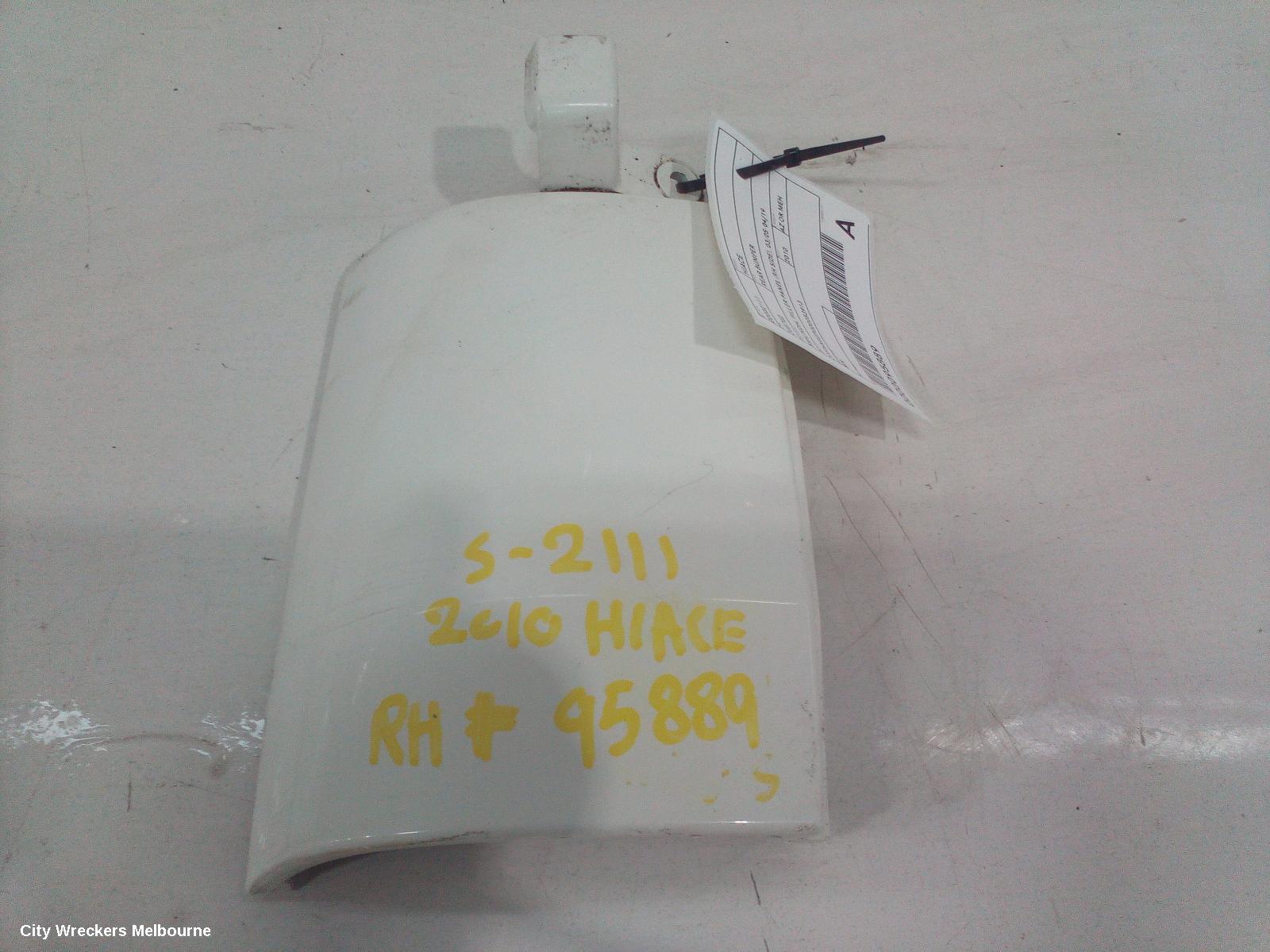 TOYOTA HIACE REAR BUMPER, TRH/KDH, FILLER PANEL (RH SIDE), 03/2005 - 04/2019 - Image 2