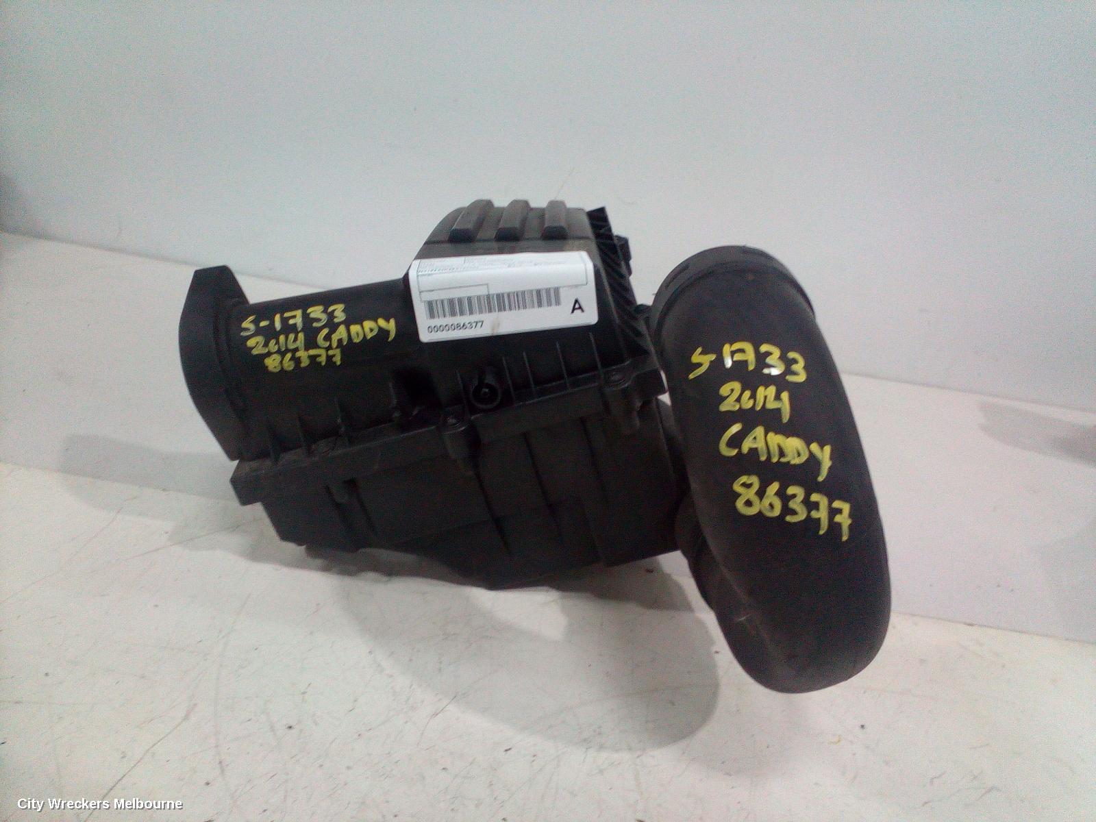 VOLKSWAGEN CADDY AIR CLEANER/BOX, AIR CLEANER, 2K, 1.6, DIESEL, 08/2010 - 06/2015 - Image 1