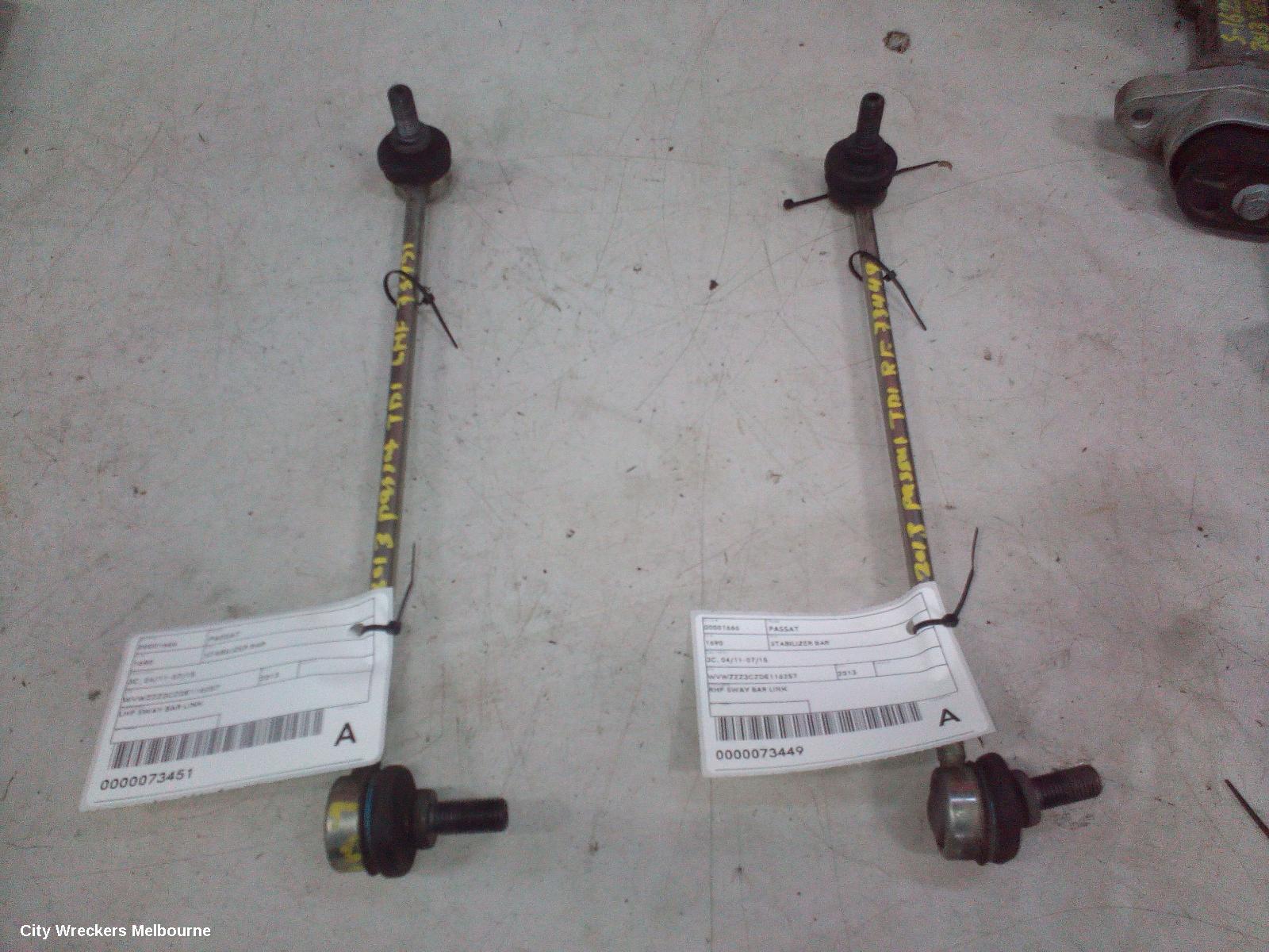 VOLKSWAGEN PASSAT STABILISER BAR, 3C, 04/2011 - 07/2015 - Image 2