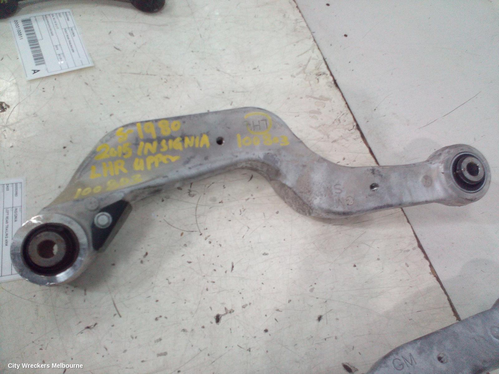 HOLDEN INSIGNIA LEFT REAR TRAILING ARM, GA, 02/2015 - 01/2017 - Image 1