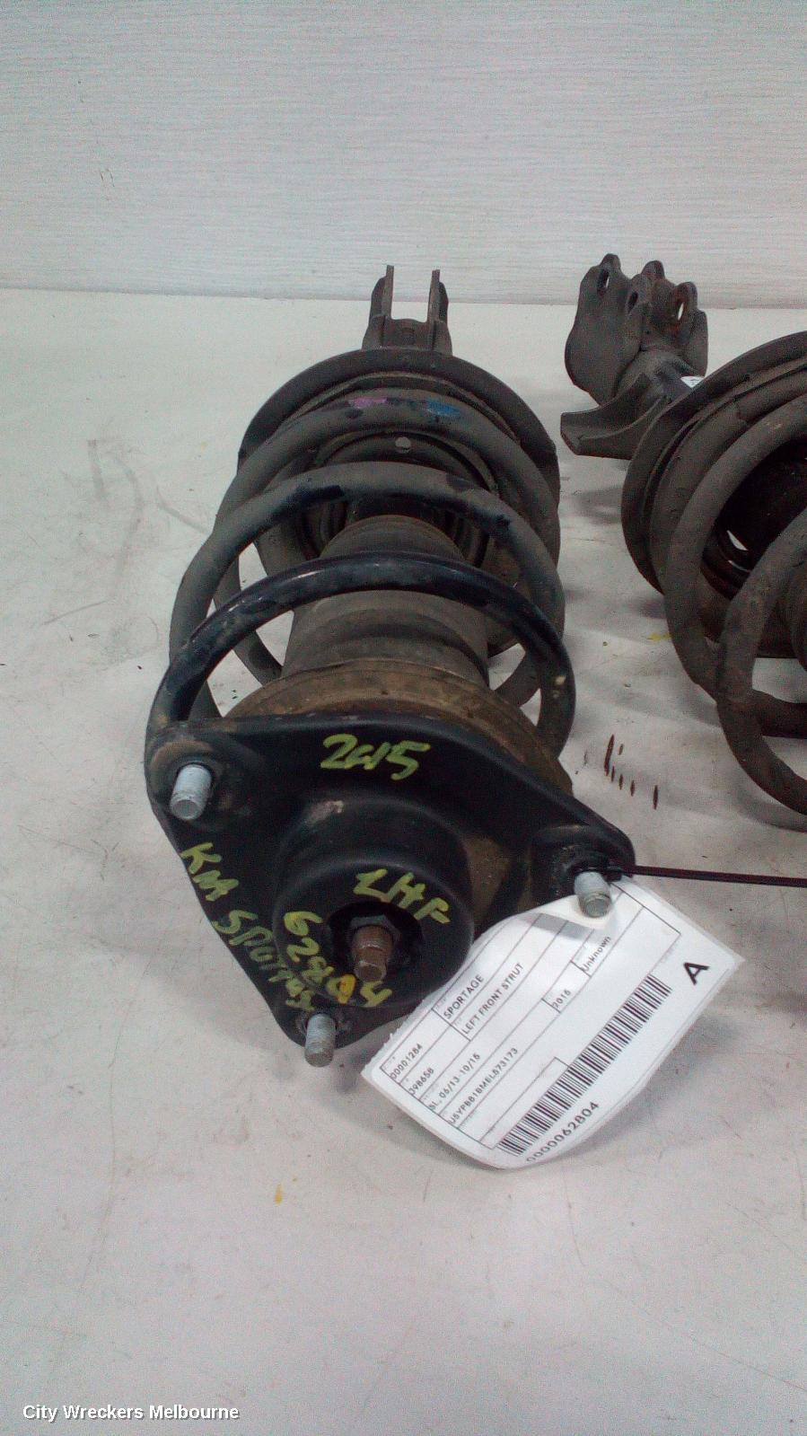KIA SPORTAGE LEFT FRONT STRUT, SL, 06/2013 - 10/2015 - Image 1