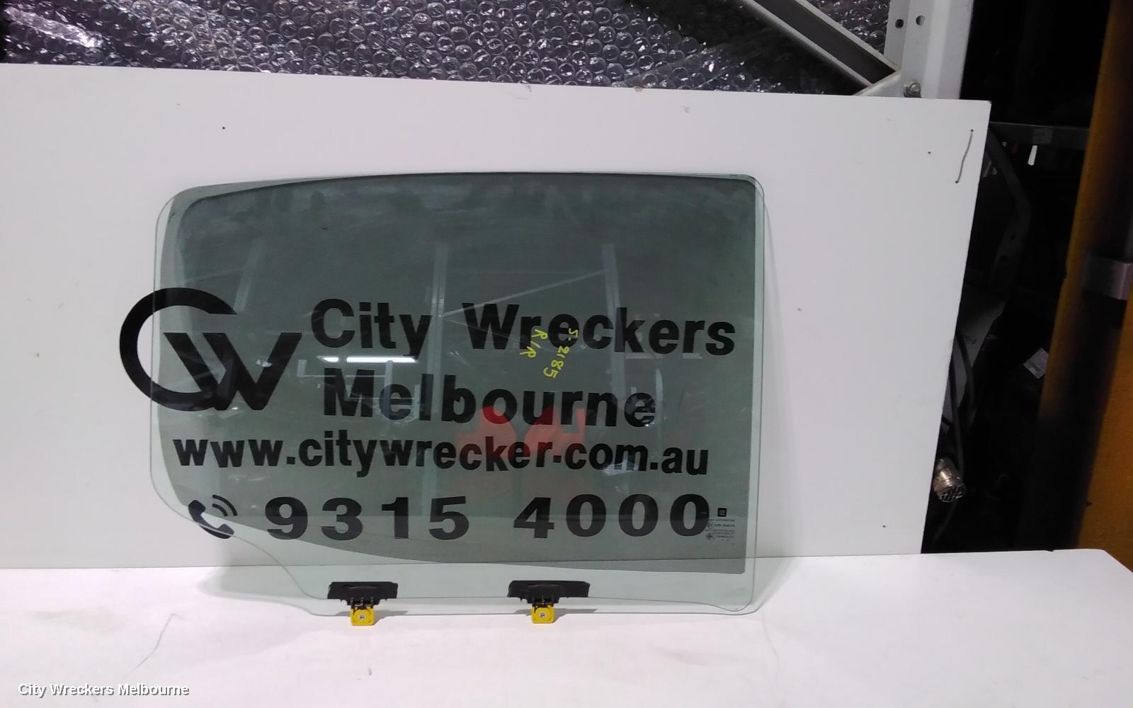 HOLDEN COLORADO RIGHT REAR DOOR WINDOW, RG, DUAL CAB, 01/2012 - 12/2020 - Image 3