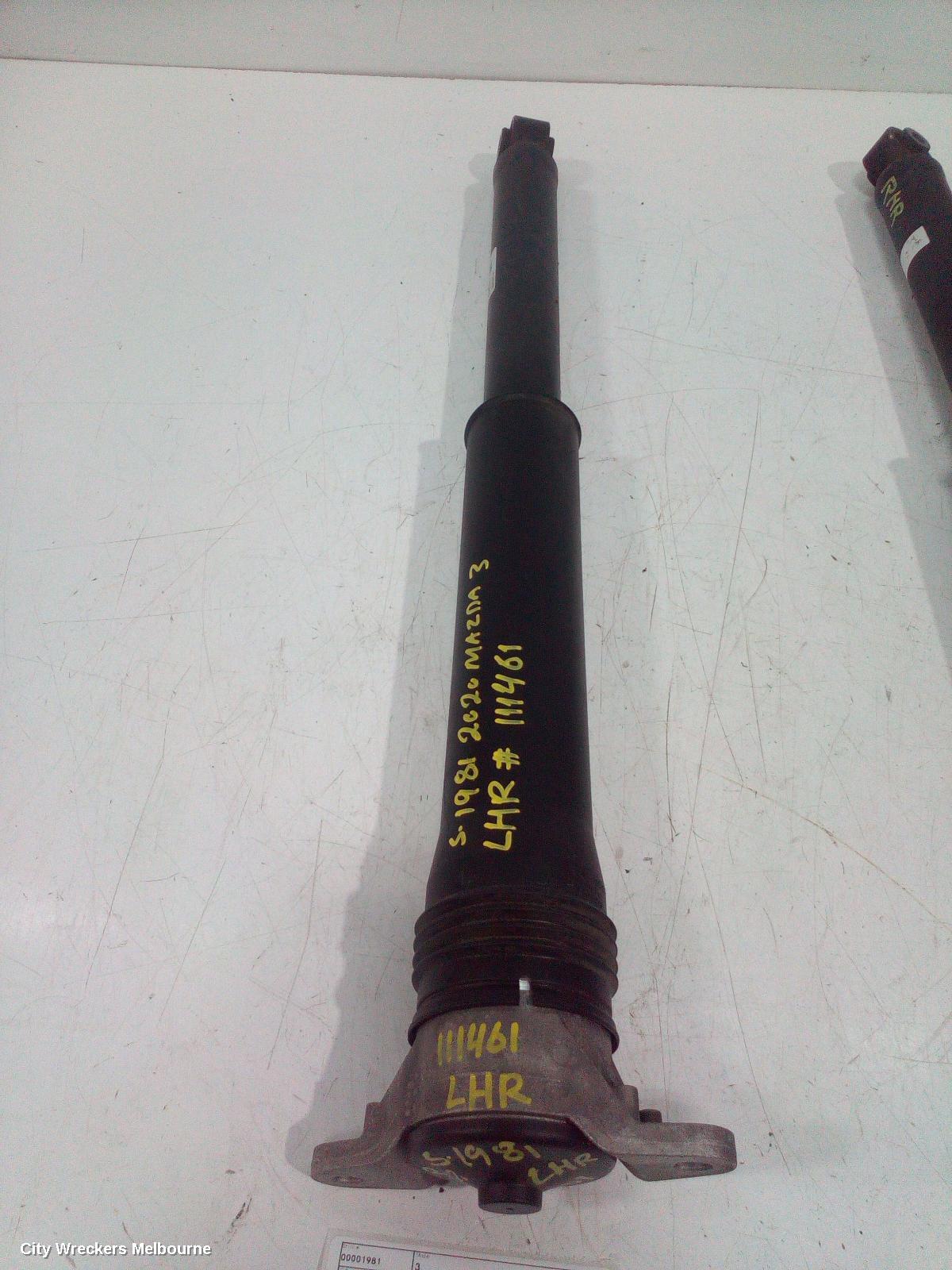 MAZDA 3 LEFT REAR STRUT, BP, 03/2019 ONWARDS - Image 2