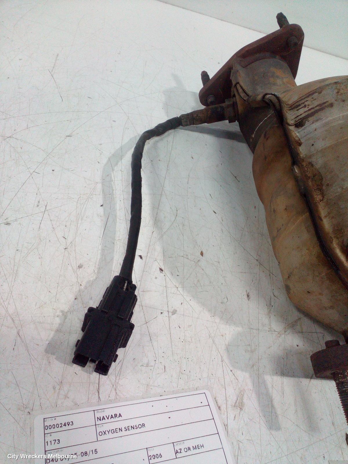 NISSAN NAVARA OXYGEN SENSOR, D40 09/2005 - 08/2015 - Image 1