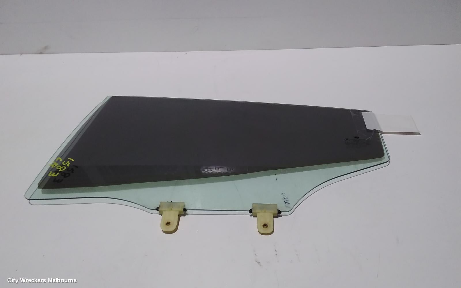HYUNDAI VELOSTER LEFT REAR DOOR WINDOW, FS, 12/2011 - 02/2018 - Image 1