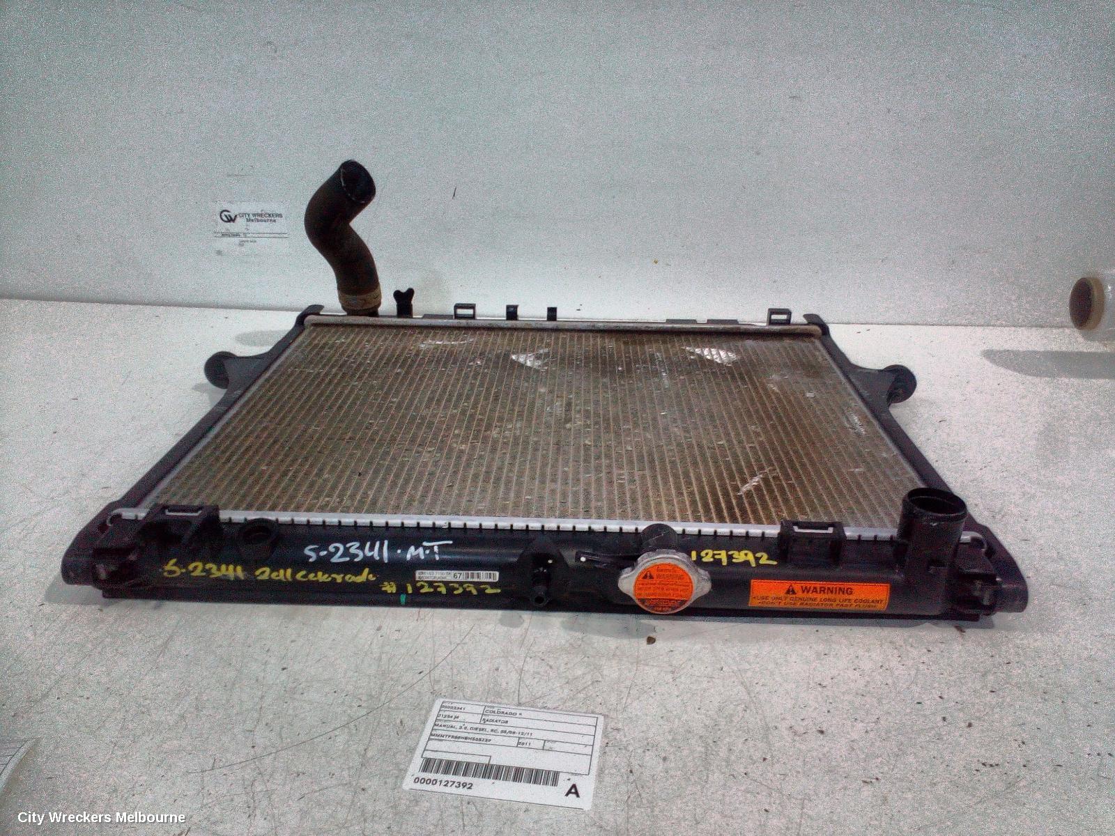 HOLDEN COLORADO RADIATOR, MANUAL, 3.0, DIESEL, RC, 05/2008 - 12/2011 - Image 2