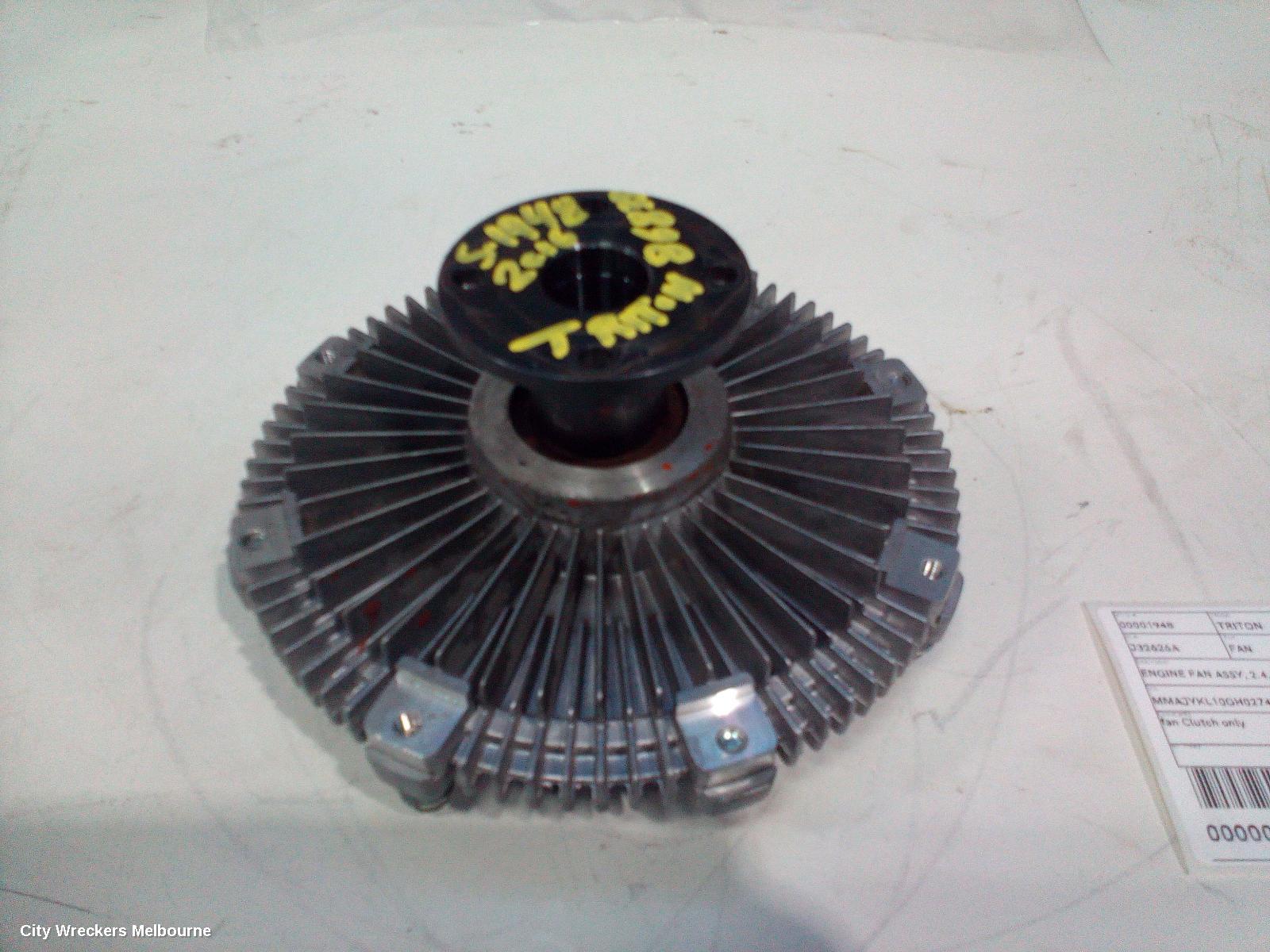 MITSUBISHI TRITON FAN, ENGINE FAN-HUB ONLY, 2.4, DIESEL, MQ-MR, 03/2015 - 10/2023 - Image 3