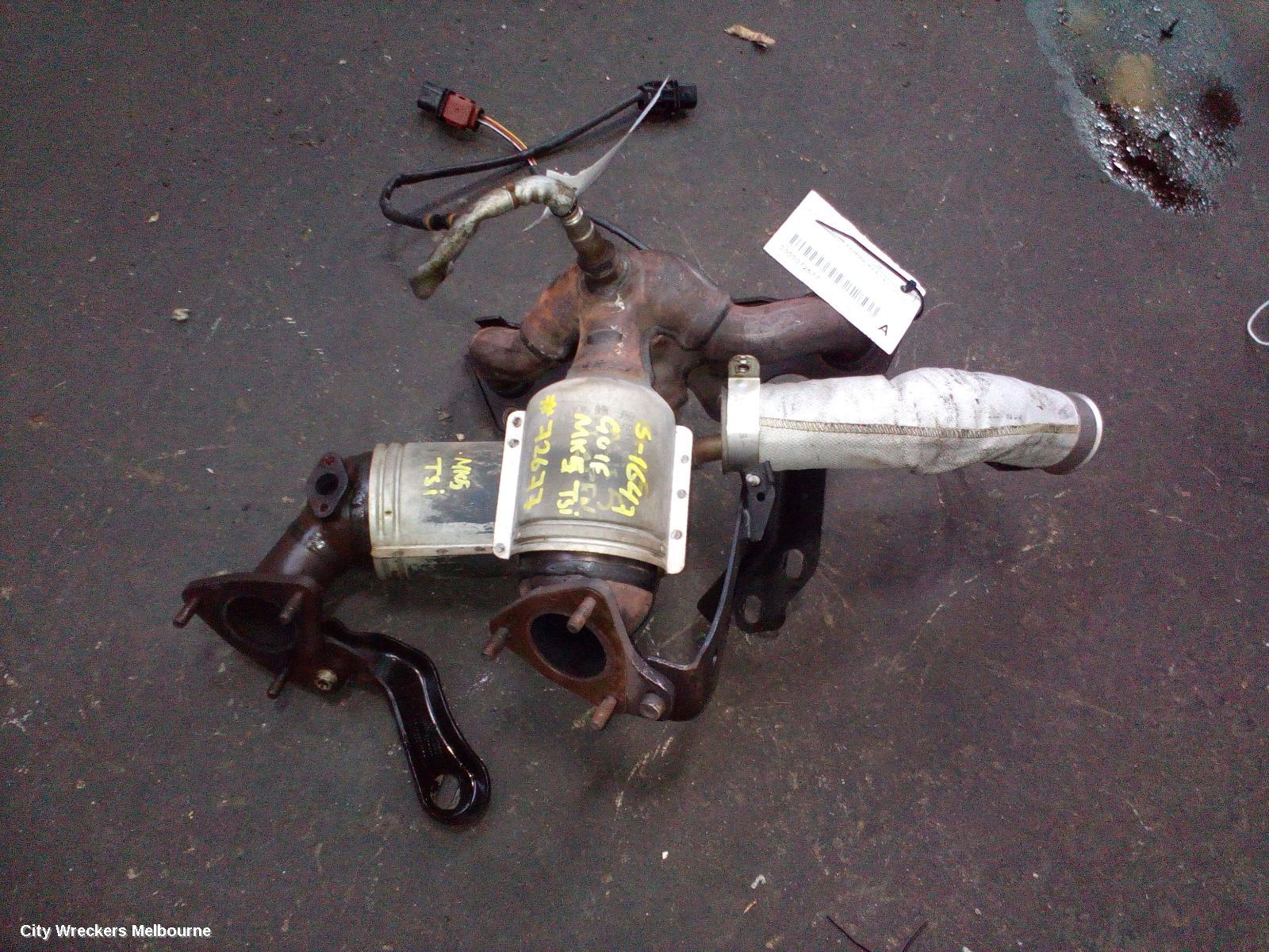 VOLKSWAGEN GOLF CATALYTIC CONVERTER, MANIFOLD-CAT TYPE, 2.0, PETROL, BLR/BLX/BVY CODE, GEN 5, 07/2004 - 02/2009 - Image 2