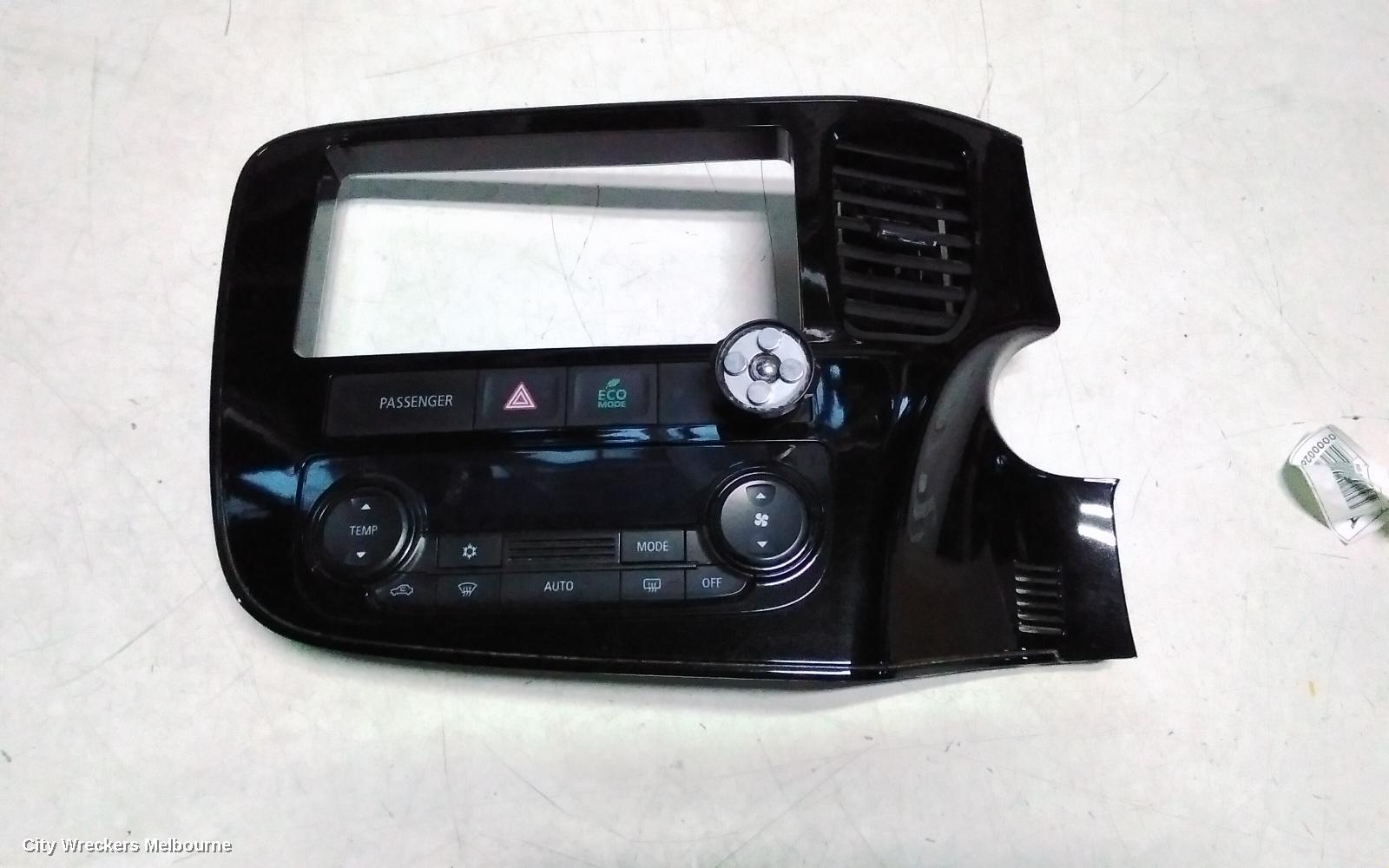 MITSUBISHI OUTLANDER HEATER/AC CONTROLS, SINGLE ZONE CLIMATE CONTROL TYPE, ZJ-ZL, 10/2012 - 07/2021 - Image 2