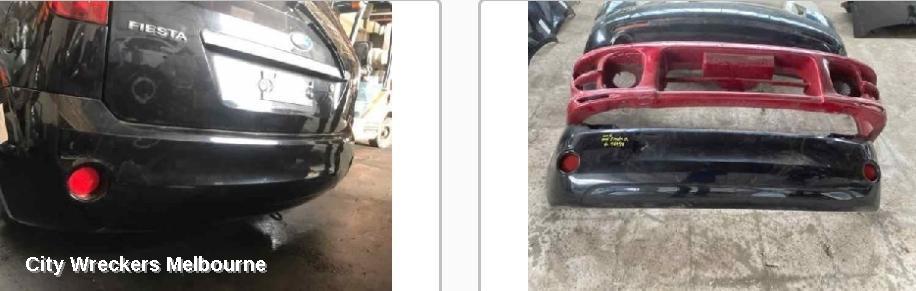 FORD FIESTA REAR BUMPER, WQ (ROUND REFLECTORS)10/2005 ONWARDS - Image 1