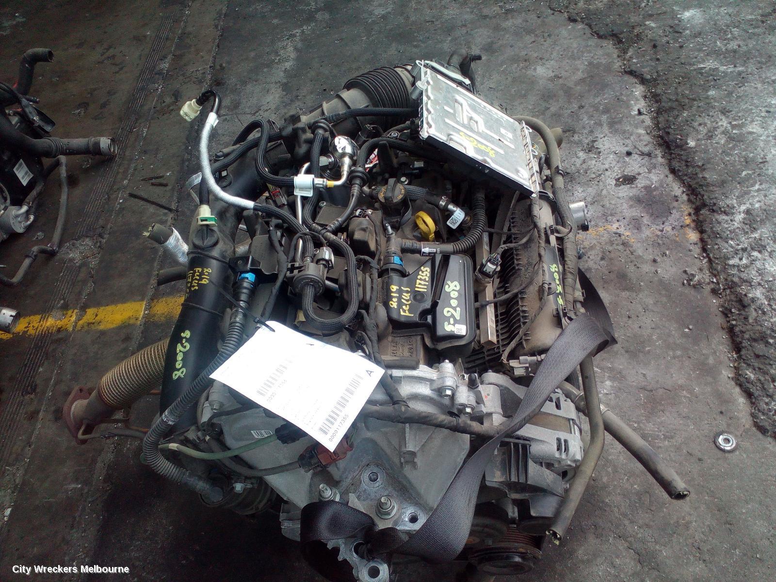 FORD FOCUS ENGINE, PETROL, 1.5, TURBO, ECOBOOST, SA, 10/2018 ONWARDS - Image 1