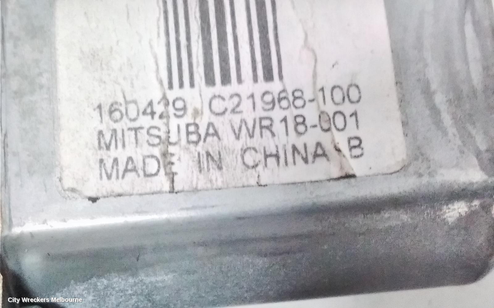 NISSAN QASHQAI RIGHT FRONT WINDOW REG/MOTOR, J11, 12/2013 - 07/2021 - Image 3