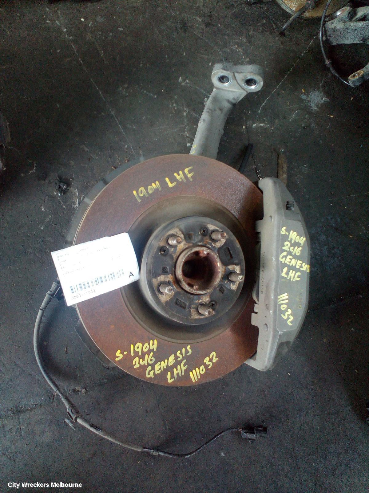 HYUNDAI GENESIS LEFT FRONT HUB ASSEMBLY, DH, 11/2014 - 01/2018 - Image 3
