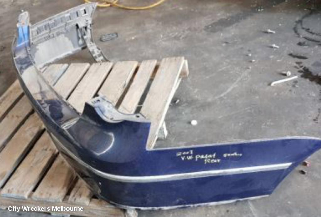 VOLKSWAGEN PASSAT REAR BUMPER, 3C/MK6 B6, SEDAN, NON PARK SENSOR TYPE, 03/2006 - 09/2010 - Image 2